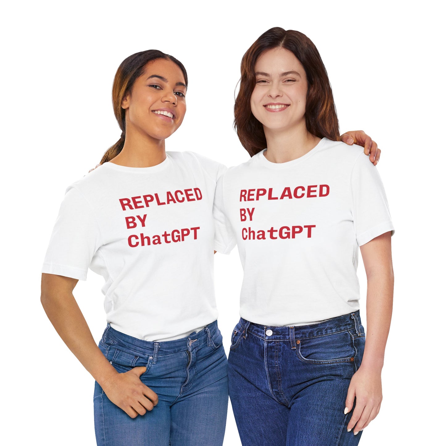 Replaced by ChatGPT Tee