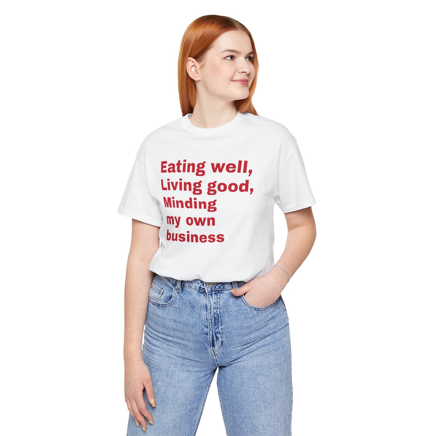 Living good tee